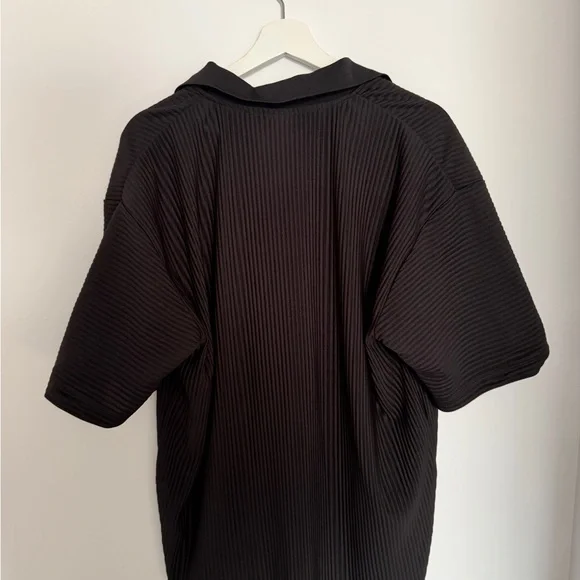 H&M Black Ribbed Shirt - Picture 2 of 3
